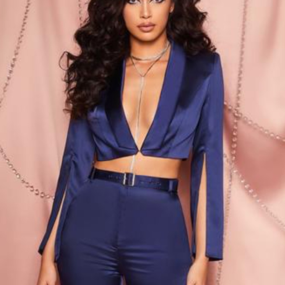 Oh Polly cropped blazer